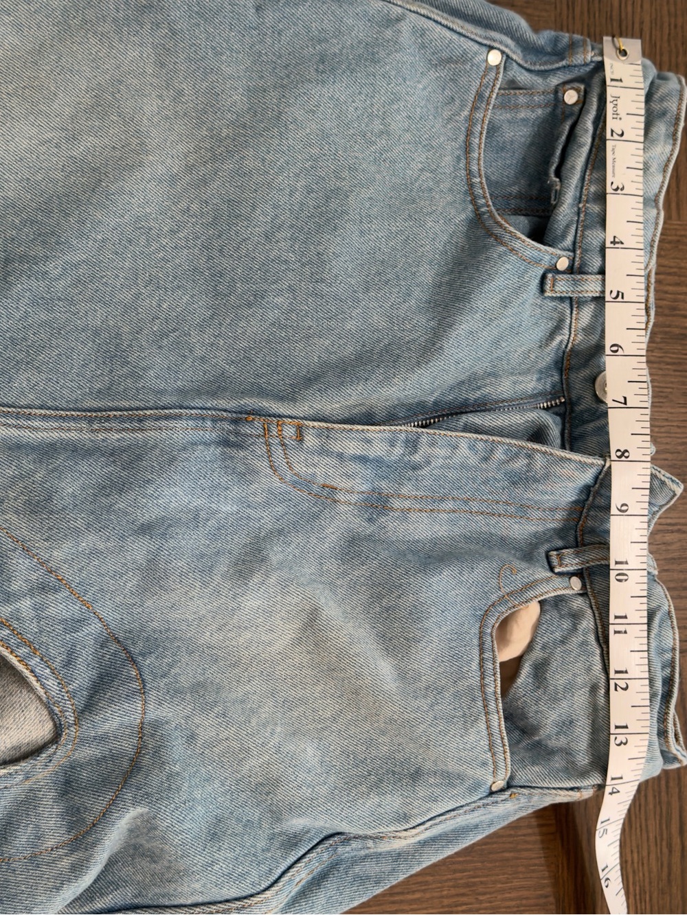Y/PROJECT
Blue Cutout Denim Midi Skirt us26 - Picture 8 of 13